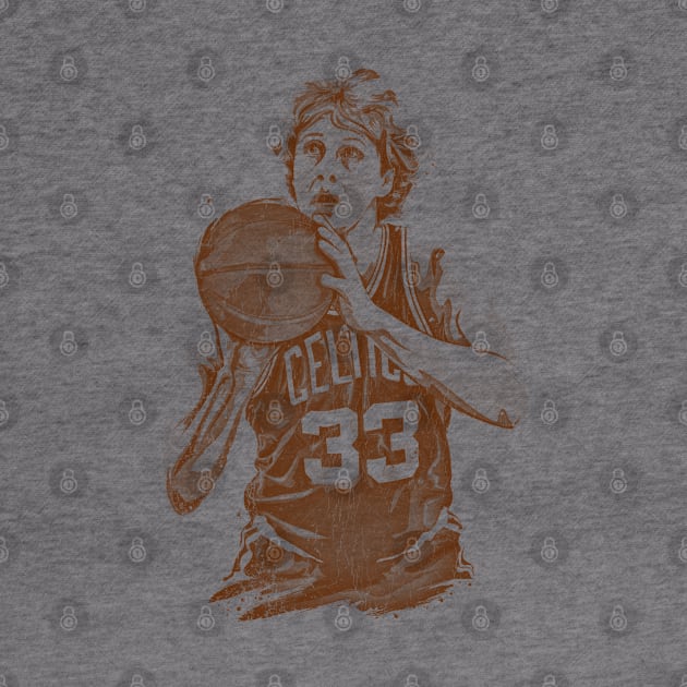 Larry Bird Legend Air Bird Basketball by NMAX HERU